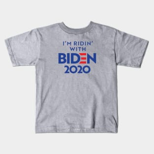 Ridin' with Biden Kids T-Shirt